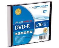 Esperanza DVD-R 4.7GB pudełko slim - 1451675 - zdjęcie 1